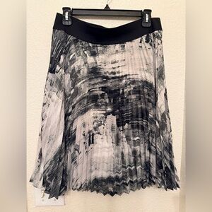 Apt. 9 Monochrome Abstract A-Line Skirt